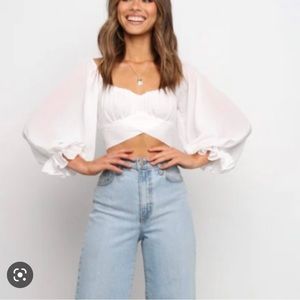 Demetri Top in White